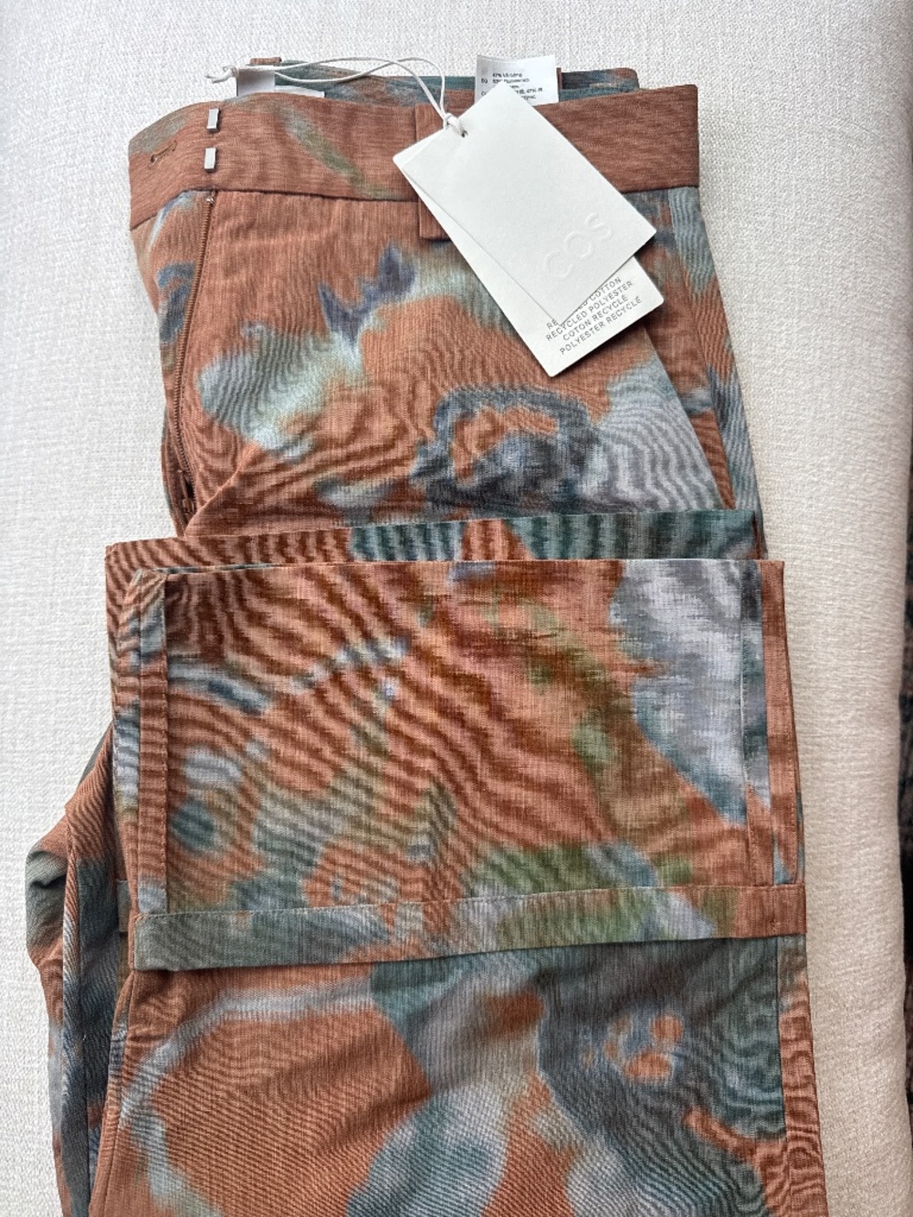 NWT- Cos Wide cuff trousers